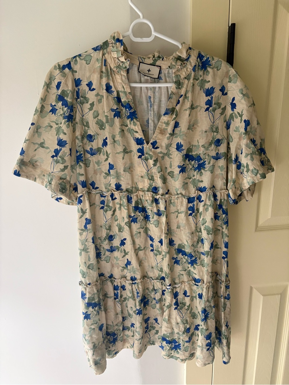 Tuckernuck Bellflower Blooms Crawford Mini Dress - Picture 5 of 5